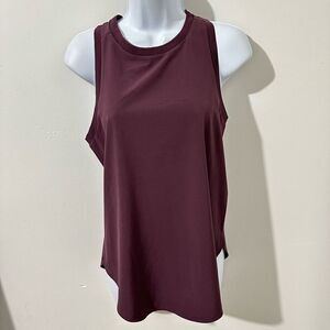 BR standard tank top size XS burgundy A 657